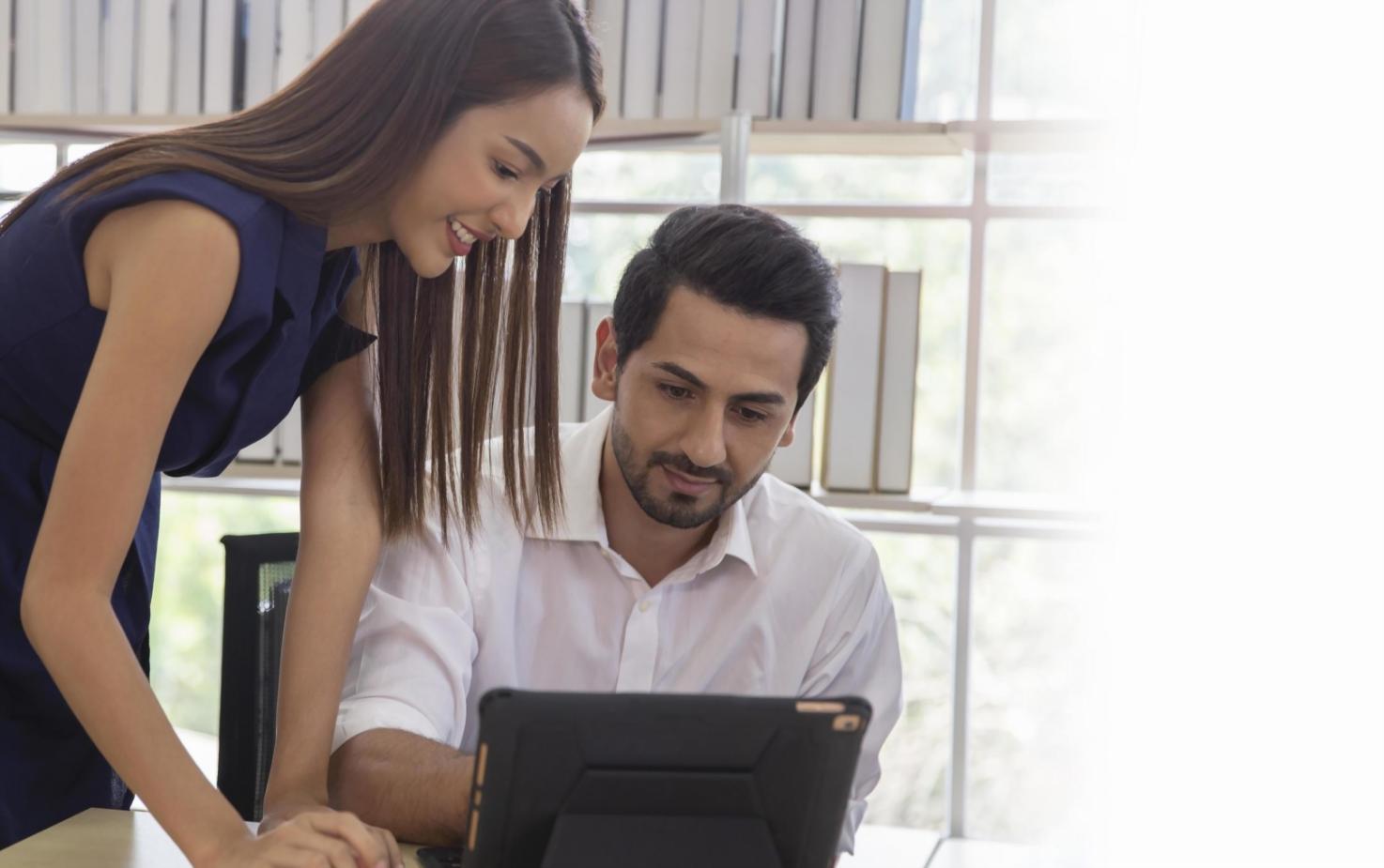 orentivaxlo team collaborating on new educational content development